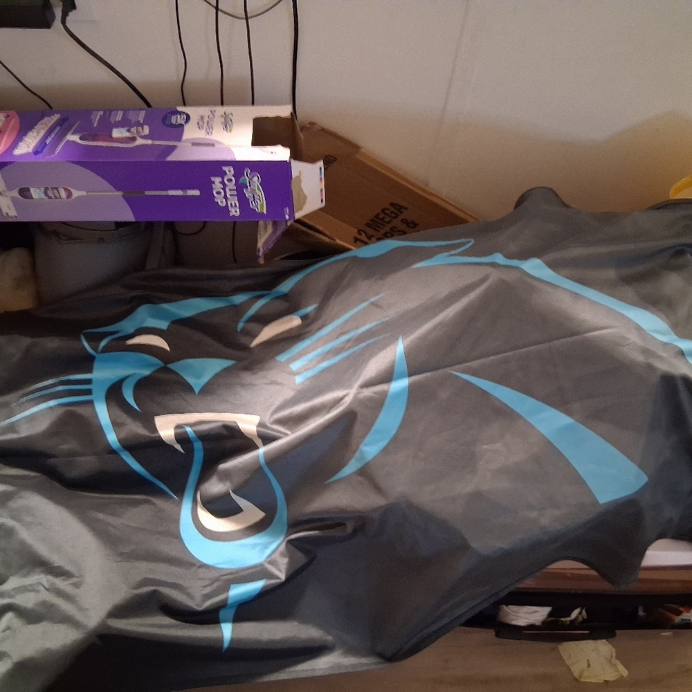 Black and Blue Panther Flag